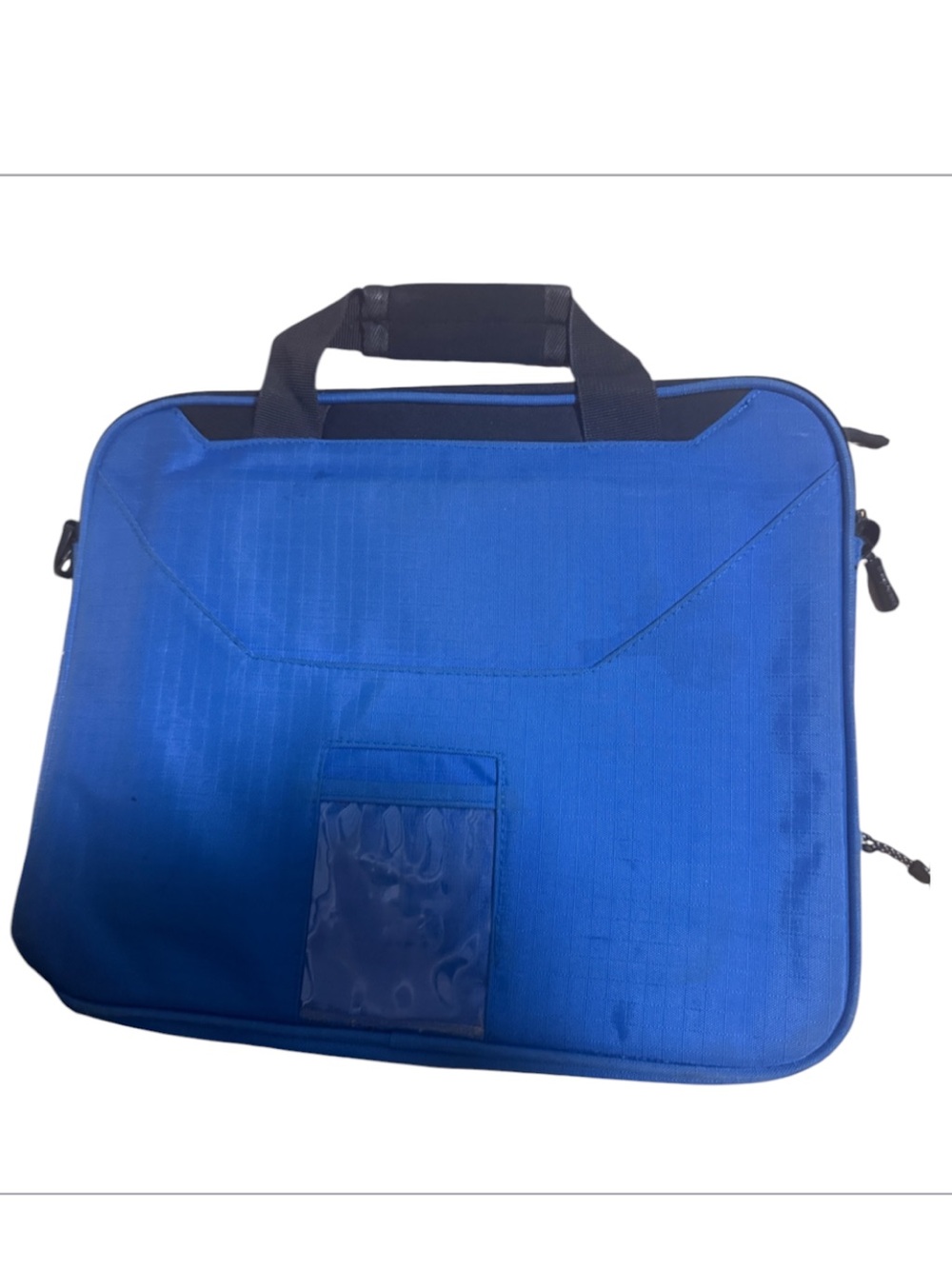 Blue Men's Laptop Briefcase team bcps - Picture 2 of 9